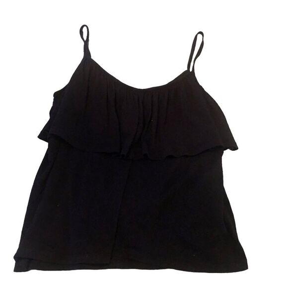Revolve x Bobi Light Weight Jersey Layered Cami Tank‎ in Black Size XS - Picture 3 of 7